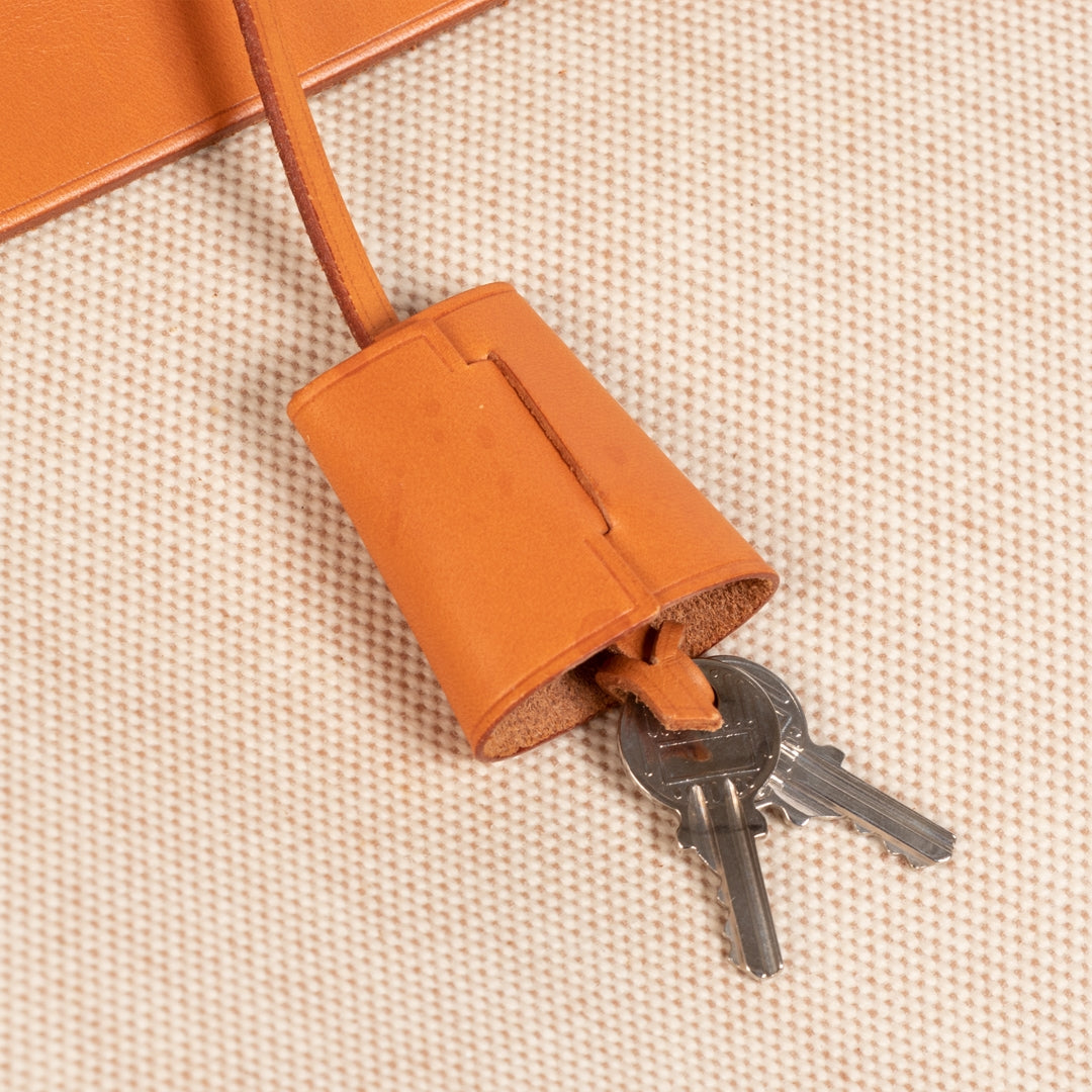 Hermès Large Toile Herbag for sale online at Labellov secondhand luxury
