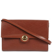 Buy authentic secondhand Louis Vuitton Red Epi Leather Shoulder Bag right price LabelLOV vintage webshop designer brands designer bags luxury online shopping buy online Antwerp Belgium fashion