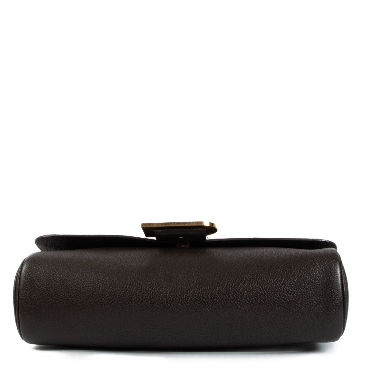Delvaux Bruine Passerelle Schoudertas