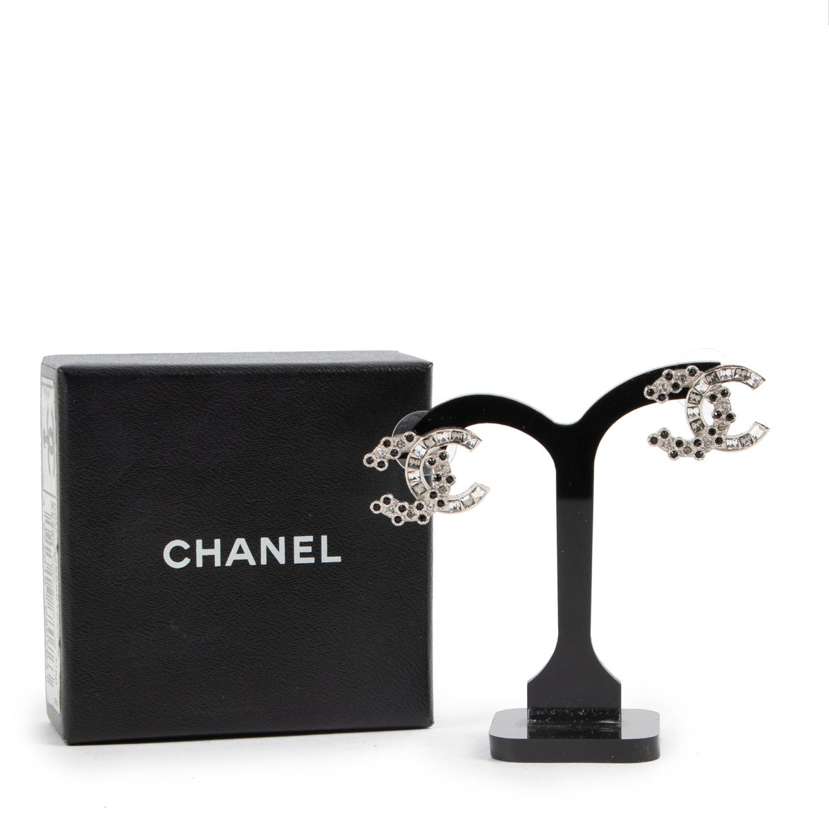 Chanel Silver earrings in good condition