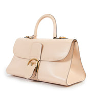 Vintage Delvaux Pink Leather East West Brillant Bag