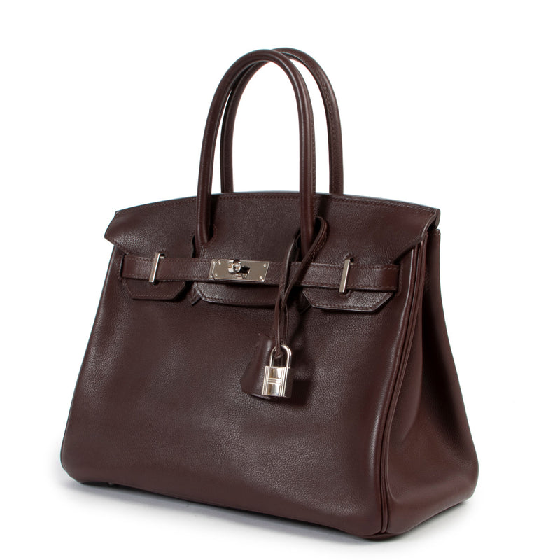 Hermès Birkin 30 havane evergrain  PHW