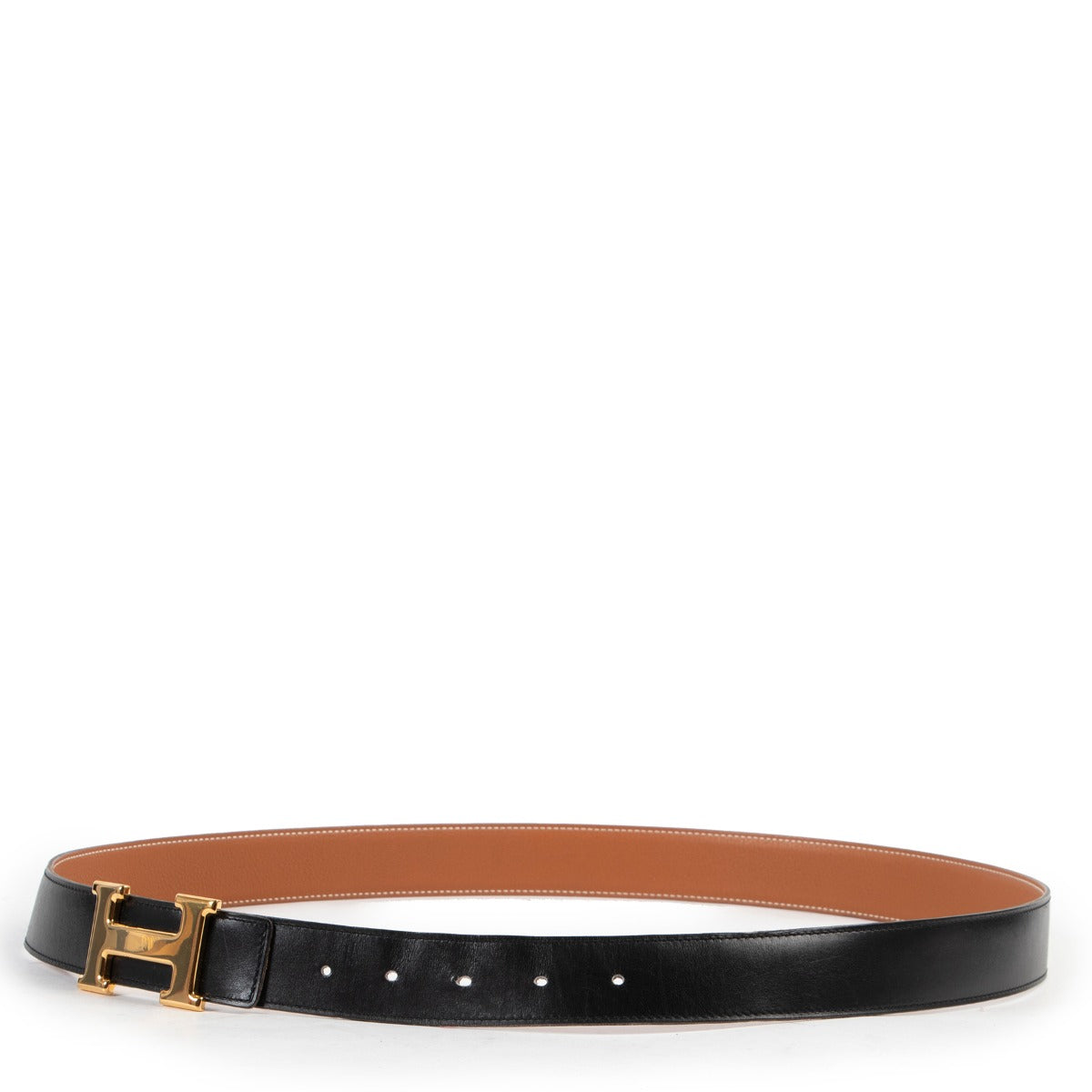 Black-brown belt Hermès for sale on Labellov preloved designer accessories