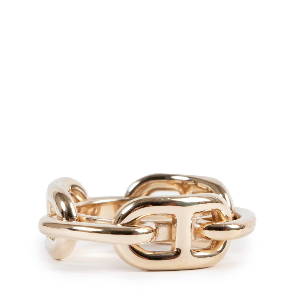 Shop safe online at Labellov in Antwerp this 100% authentic second hand Hermès Gold Scarf Ring