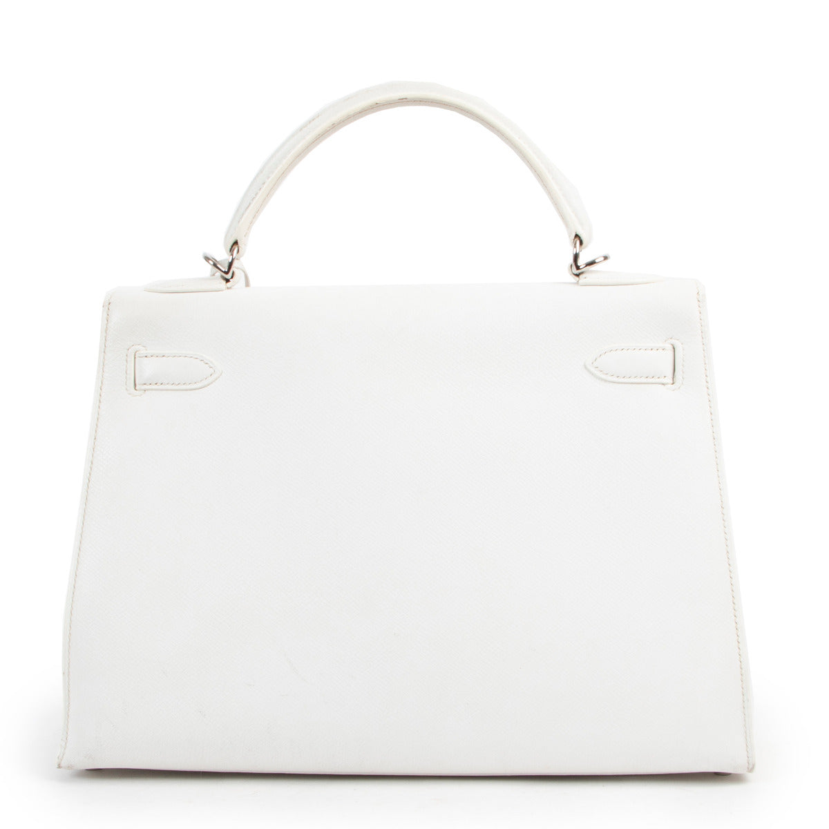 Hermès Kelly 32 Epsom Wit PHW