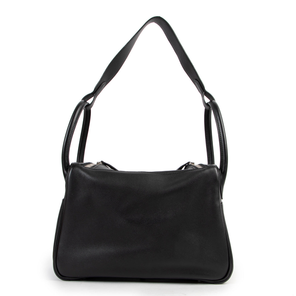 Hermès Lindy 30 Noir Swift PHW