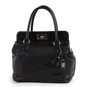 Shop and sell second hand 100% authentic Hermès Black Evercolor Toolbox 26 Bag at Labellov