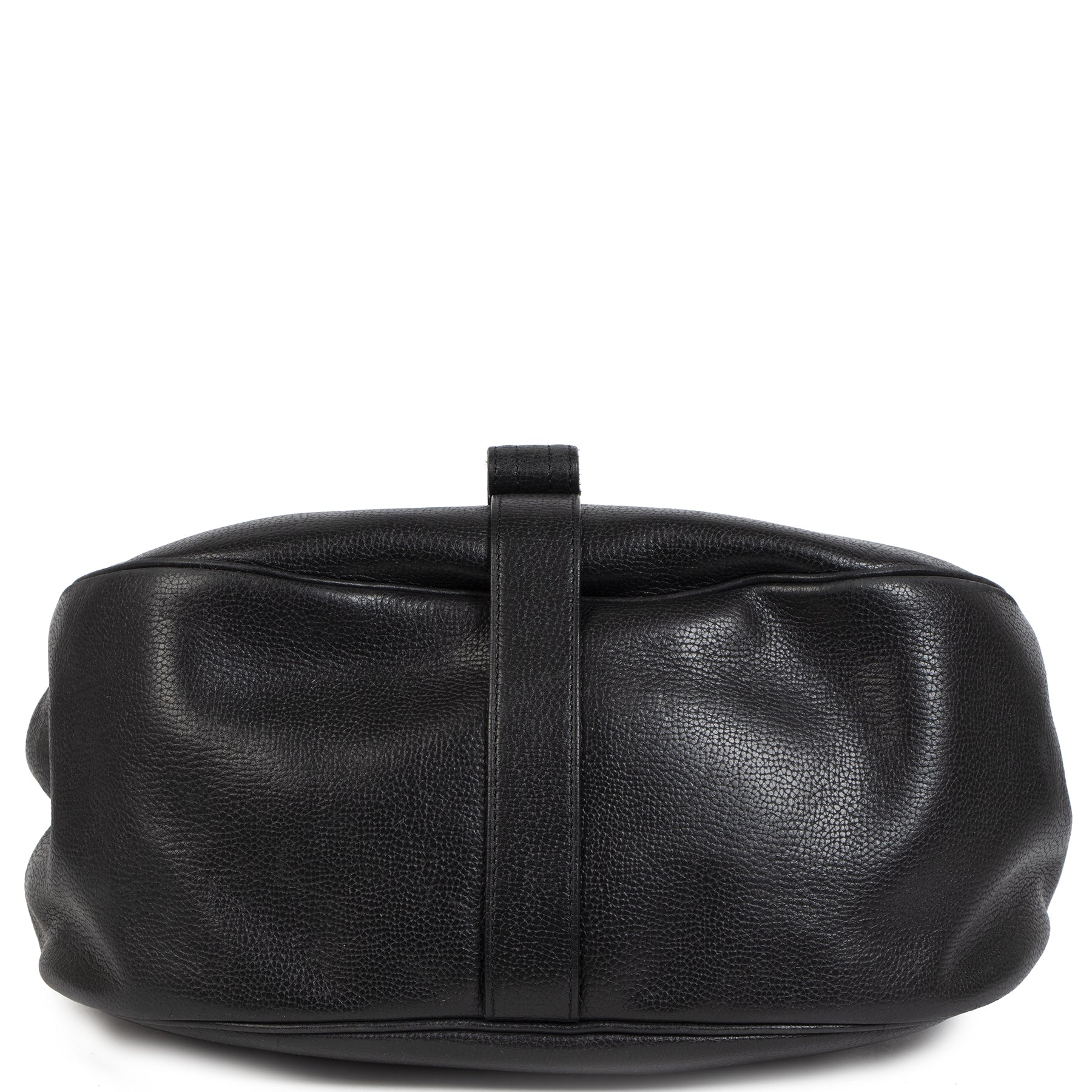 Authentic secondhand Delvaux Cerceau GM Black Jumping Leather Bag designer bags luxury vintage webshop fashion safe secure online shopping worldwide shipping