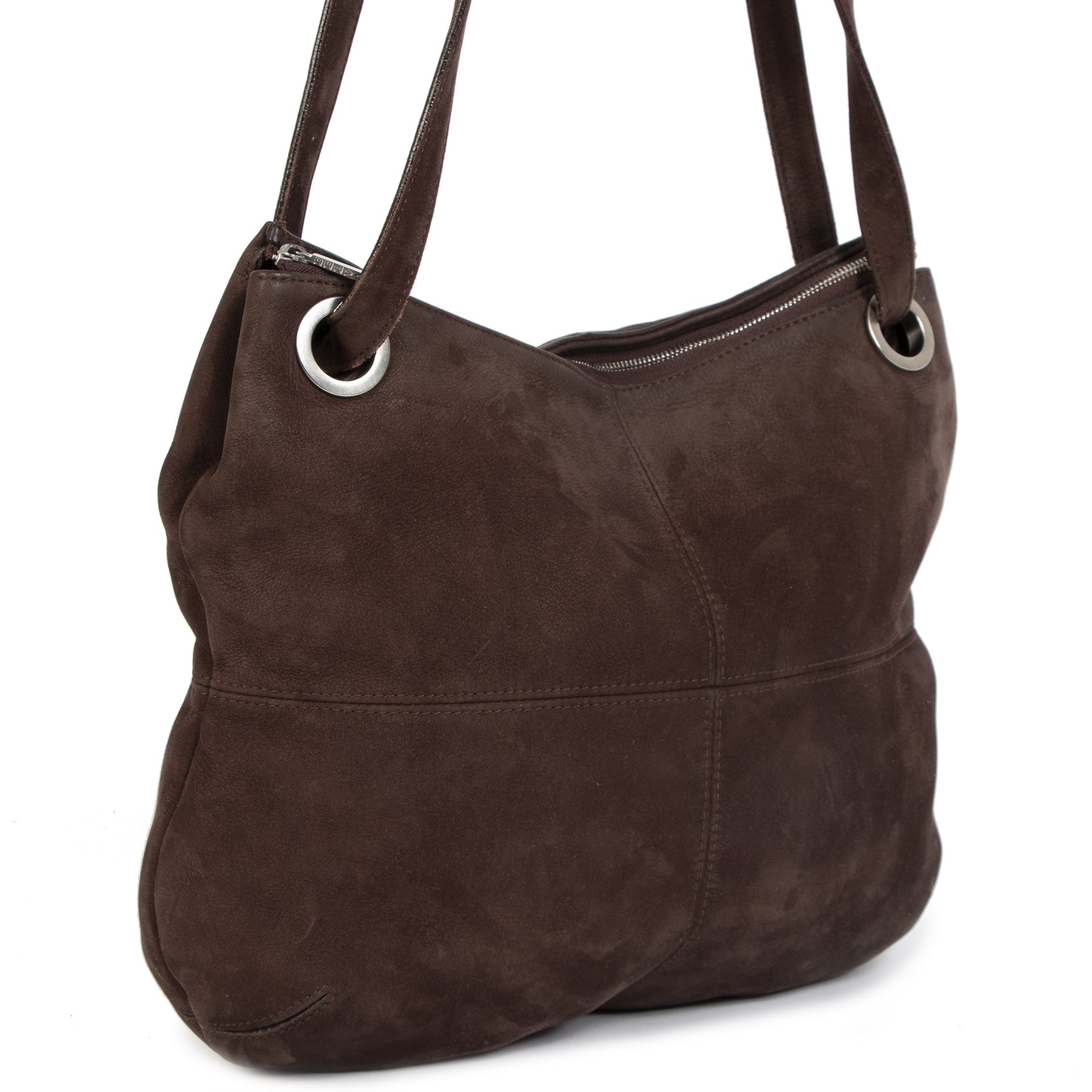Authentieke tweedehands Delvaux Le Emile Baudier Sangria Shoulder Bag juiste prijs veilig nonlinear winkelen LabelLOV webshop luwe merken winkelen Antwerpen België mode fashion