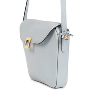 Delvaux Baby Blue Square Crossbody Bag