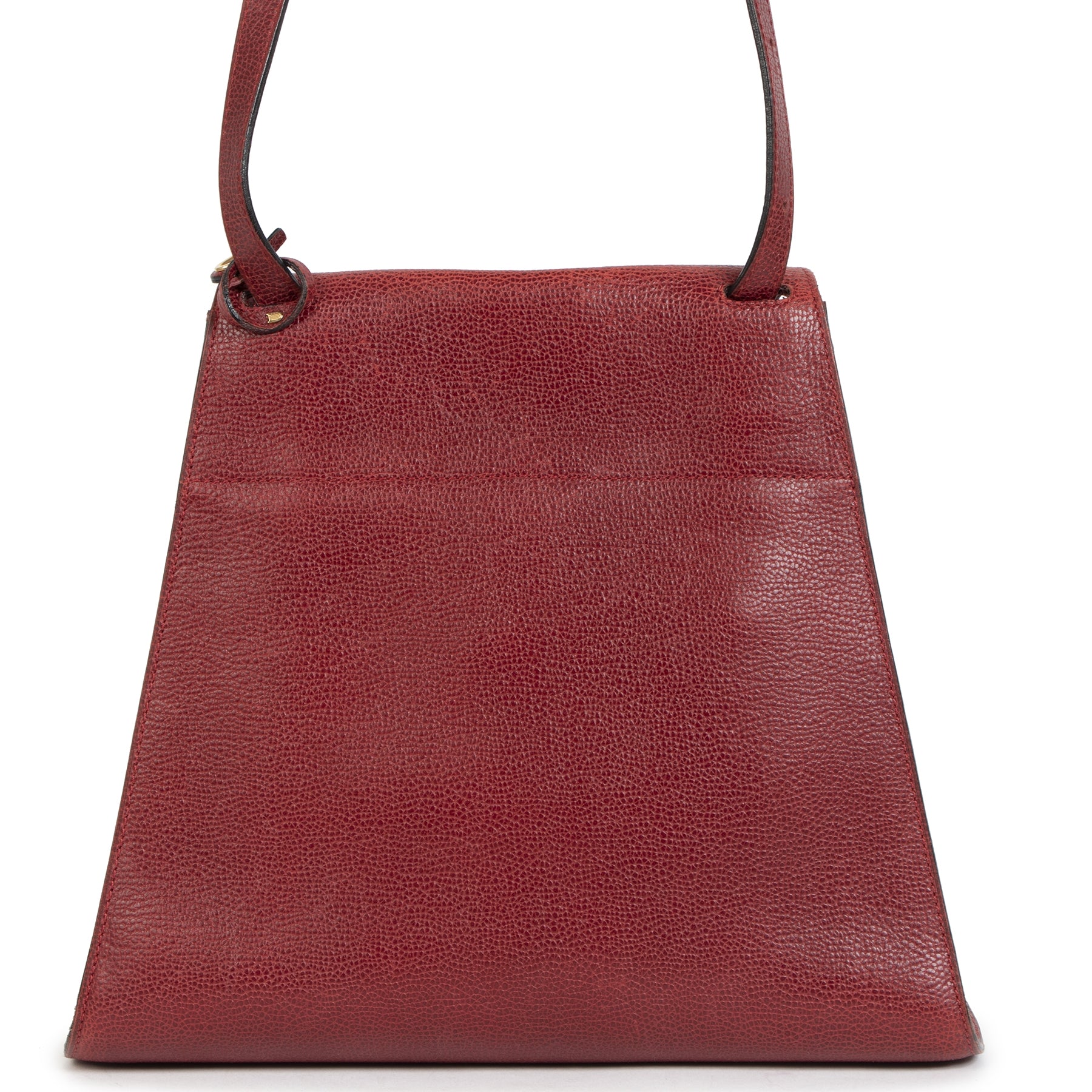 We buy and sell your authentic Delvaux Red Clé de Fa Shoulder Bag