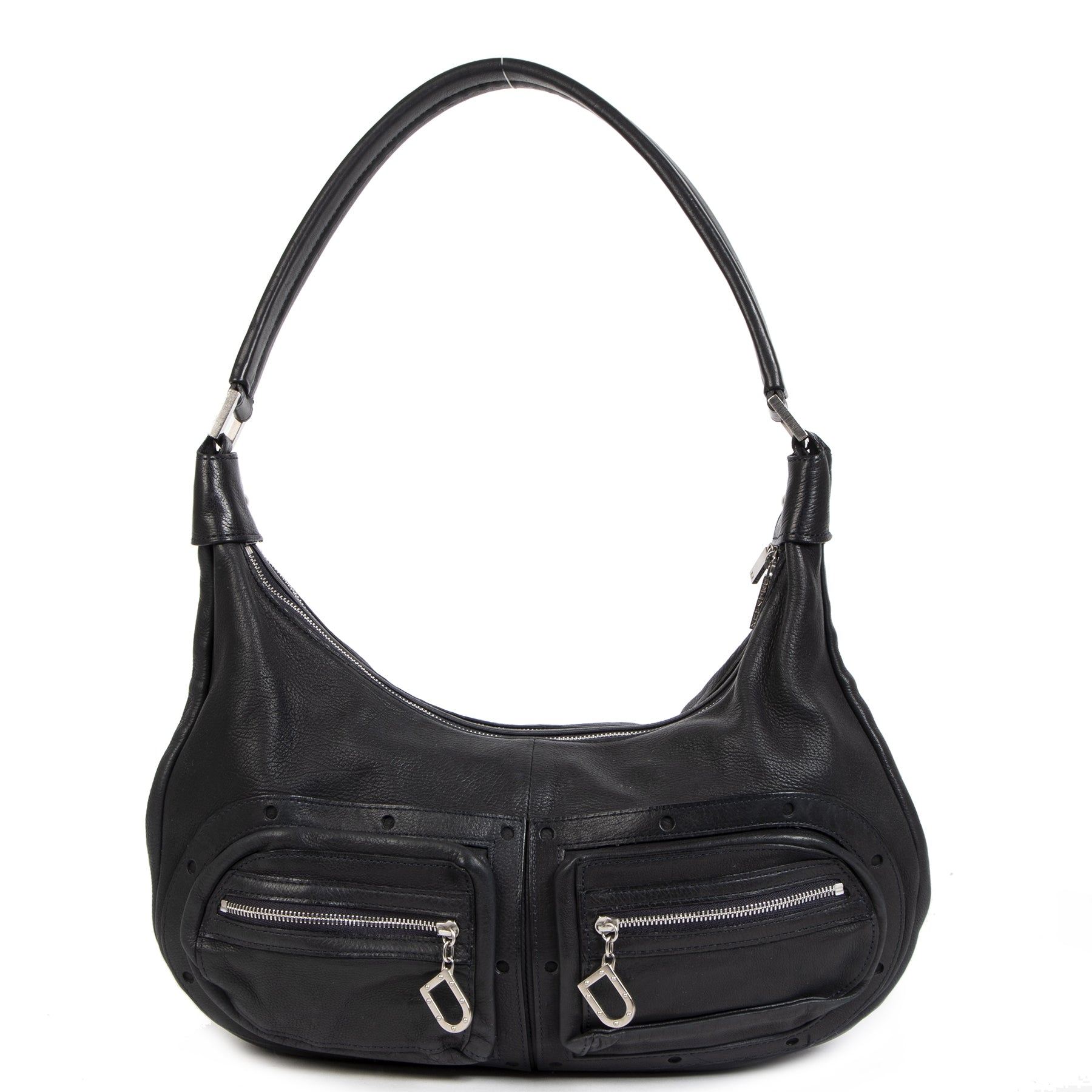 Koop en verkoop uw authentieke Delvaux Le Pauline GM Black Shoulder Bag
