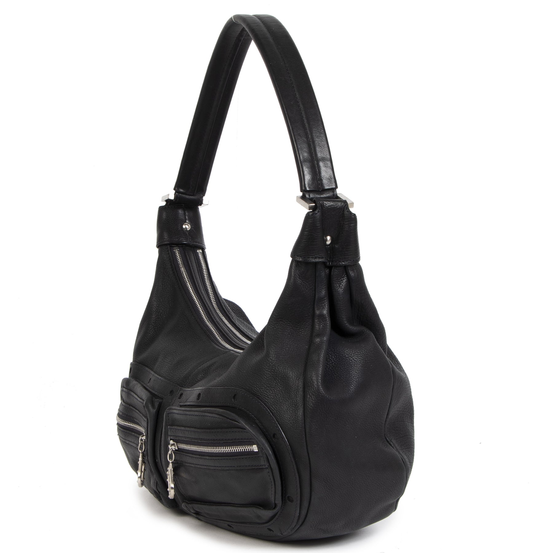 Are you looking for an authentic Delvaux Le Pauline GM Black Shoulder Bag
