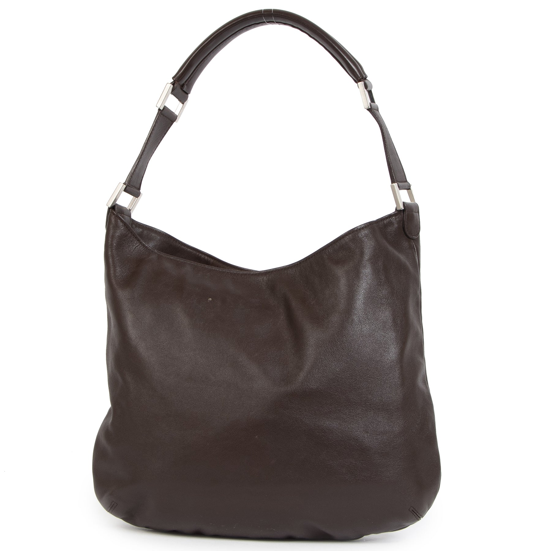 Delvaux Le Louise PM Sangria Brown te koop bij Labellov tweedehands luxe