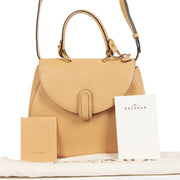 Delvaux Nude Beige Round Bag