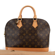 Shop authentic second hand luxury designer Louis Vuitton Vintage Alma PM Monogram Canvas Handbag at Labellov.