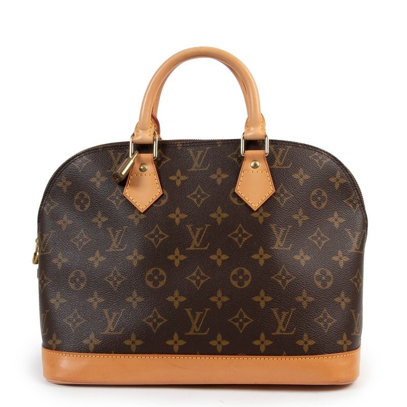 Shop authentic second hand luxury designer Louis Vuitton Vintage Alma PM Monogram Canvas Handbag at Labellov.