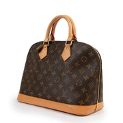 Shop authentic second hand luxury designer Louis Vuitton Vintage Alma PM Monogram Canvas Handbag at Labellov.