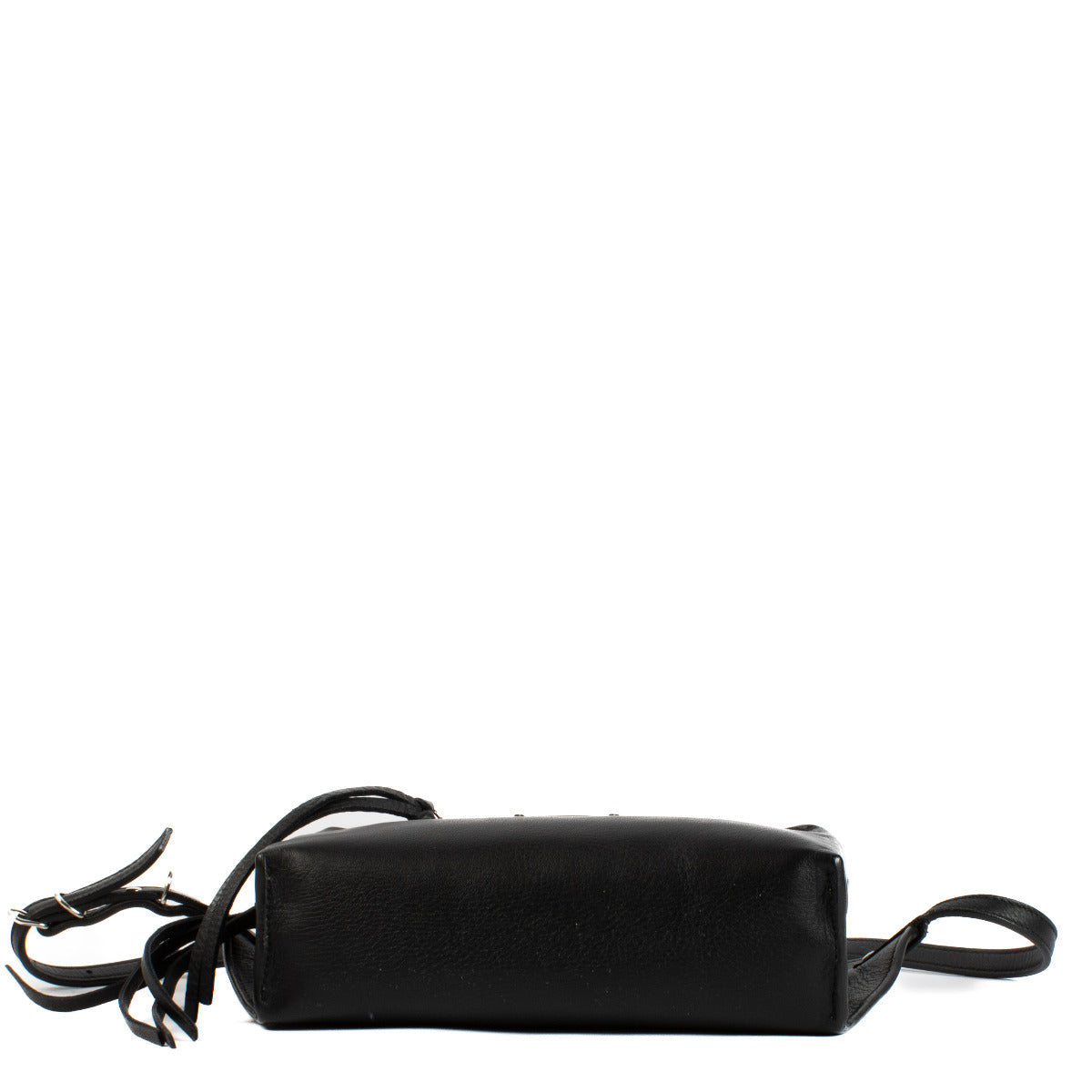 Balenciaga Zwarte Papier Riemtas