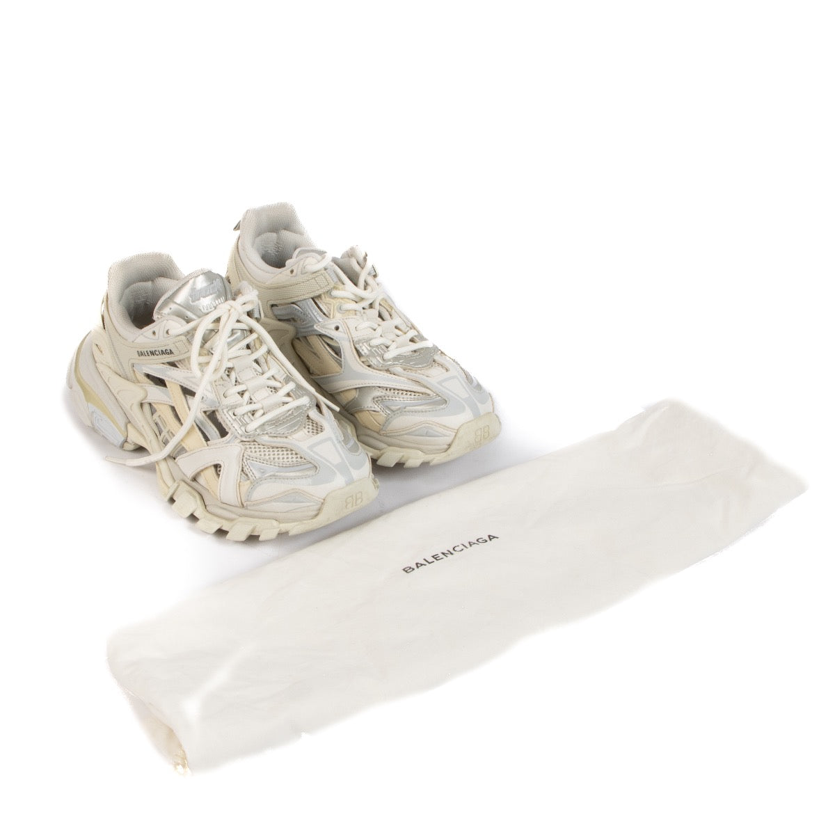 shop 100% authentic second hand Balenciaga White Track 2.0 Sneakers - Size 37 on Labellov.com