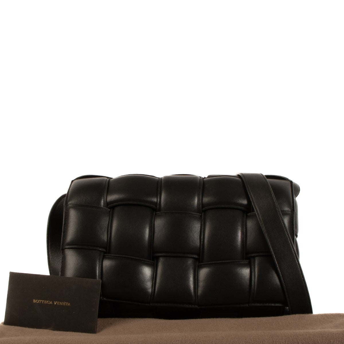 Bottega Veneta Black Padded Cassette Bag