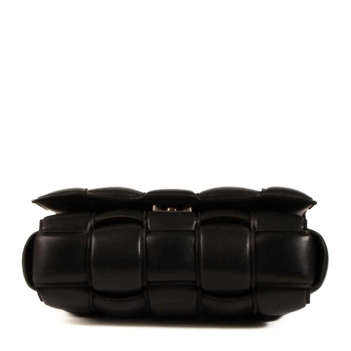 Bottega Veneta Zwarte Padded Cassette Tas