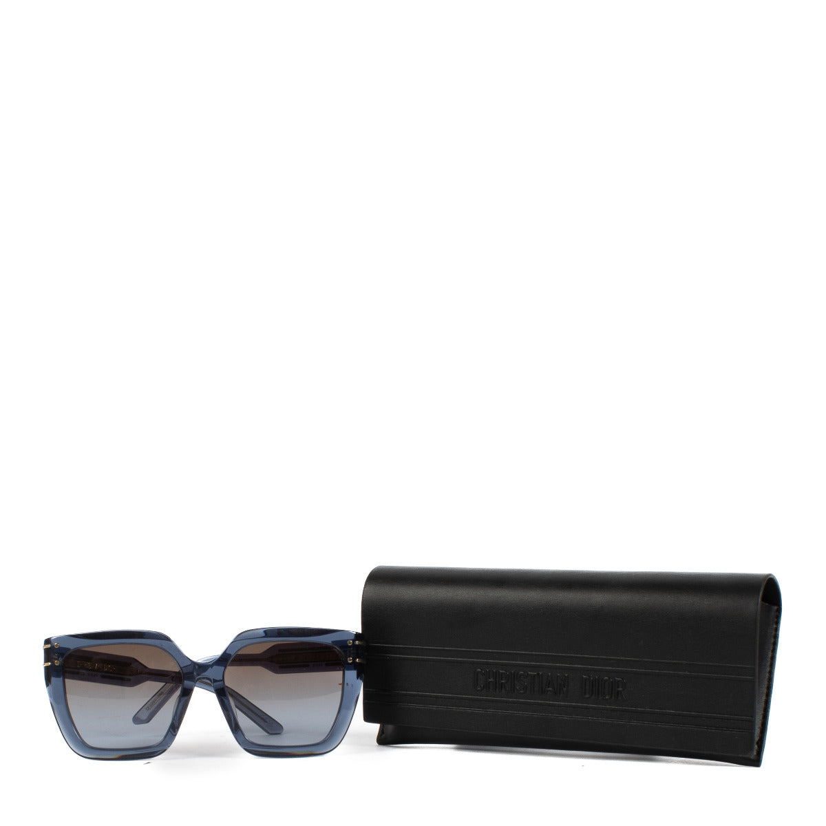 DiorSignature S10F Blue Acetate Sunglasses