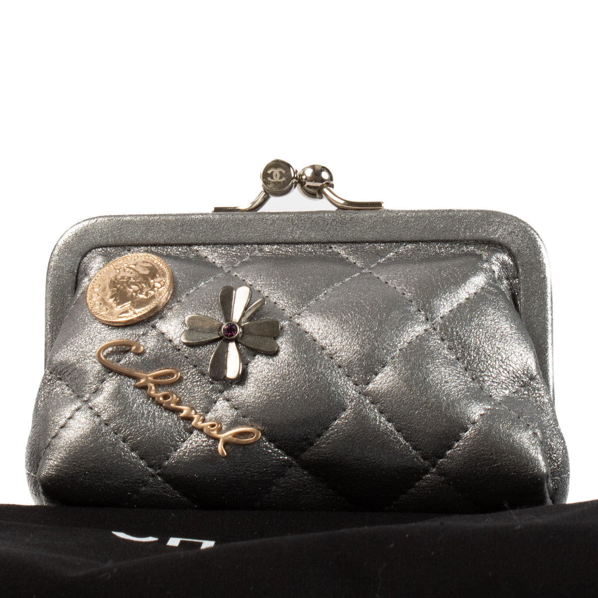 Chanel Kiss Lock Coin Purse
