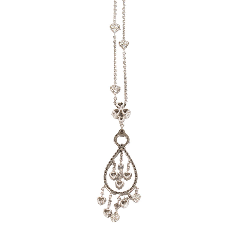 Crivelli White Gold Diamond Necklace