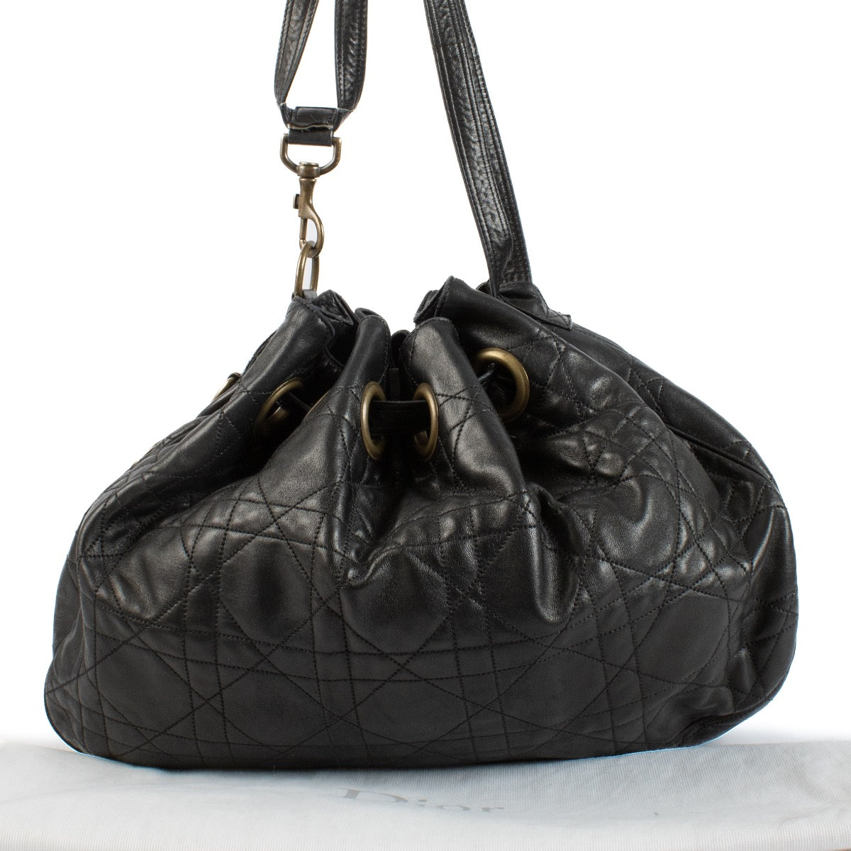 shop 100% authentic second hand Christian Dior Brown Hobo Bag on Labellov.com