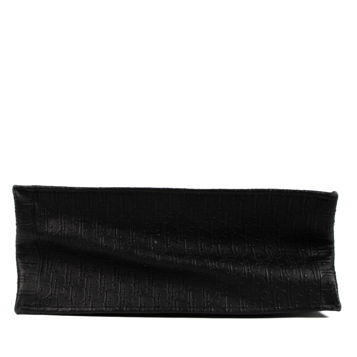 shop 100% authentic second hand Christian Dior Black Oblique Leather Large Book Tote on Labellov.com