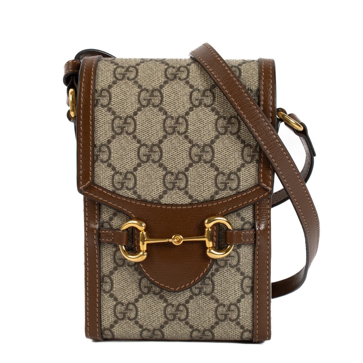 shop 100% authentic second hand Gucci GG Canvas Mini 1955 Bag on Labellov.com