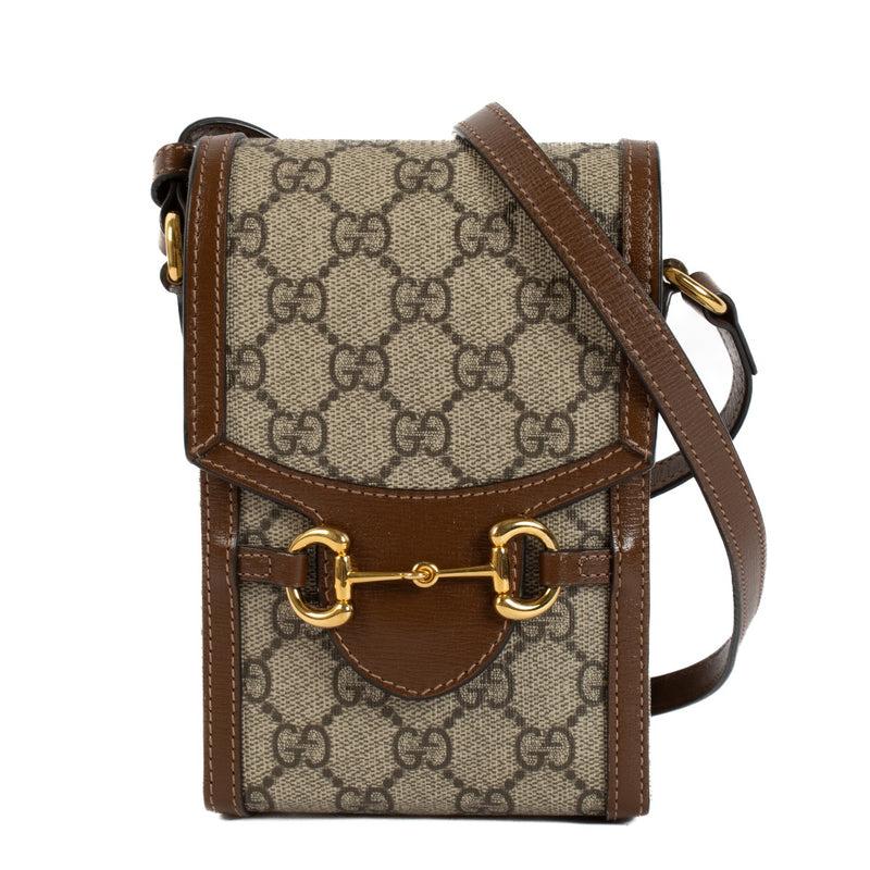 shop 100% authentic second hand Gucci GG Canvas Mini 1955 Bag on Labellov.com