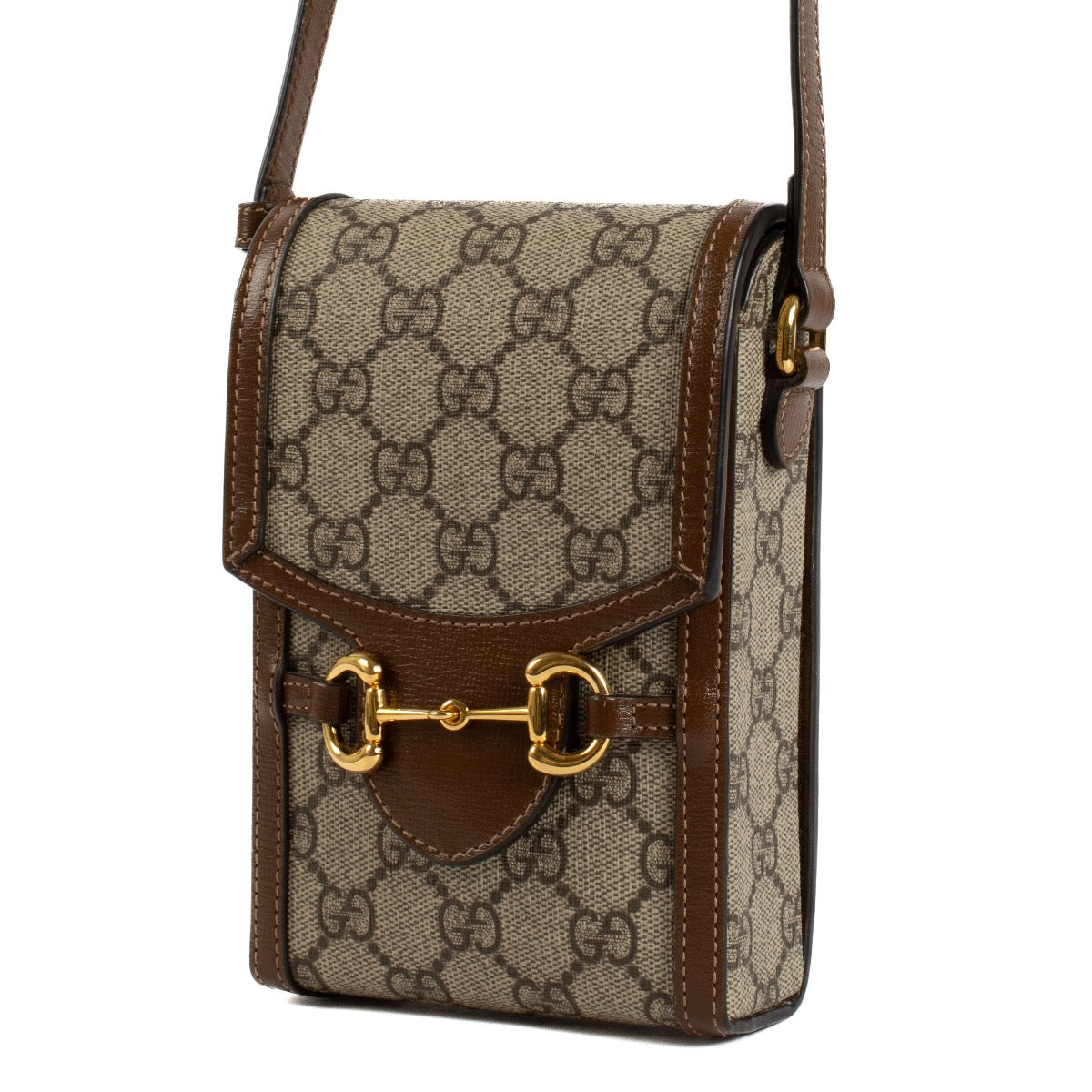 shop 100% authentic second hand Gucci GG Canvas Mini 1955 Bag on Labellov.com