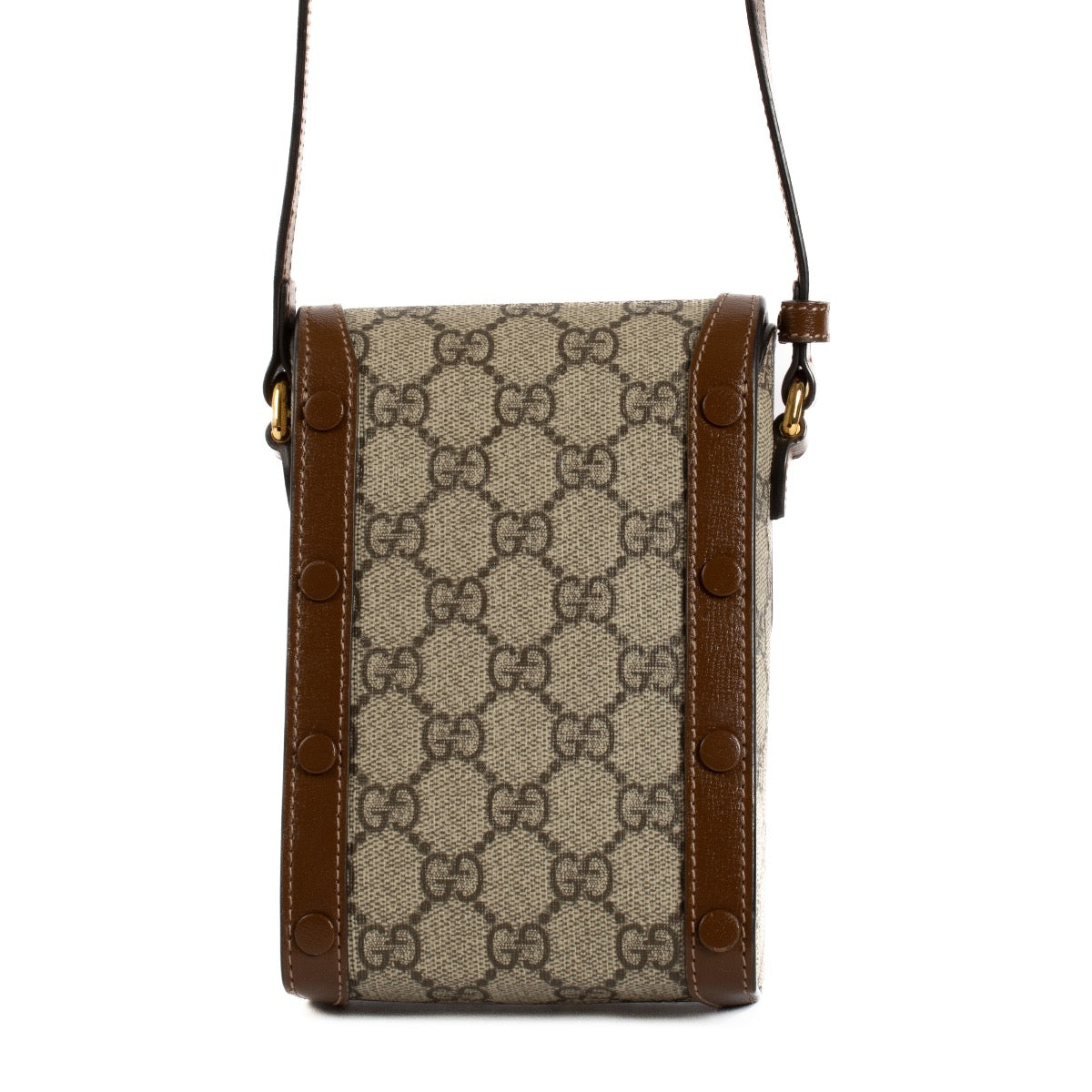 shop 100% authentic second hand Gucci GG Canvas Mini 1955 Bag on Labellov.com
