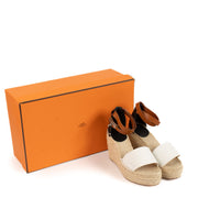 shop 100% authentic second hand Hermès Tipoli Espadrilles - Size 37 on Labellov.com