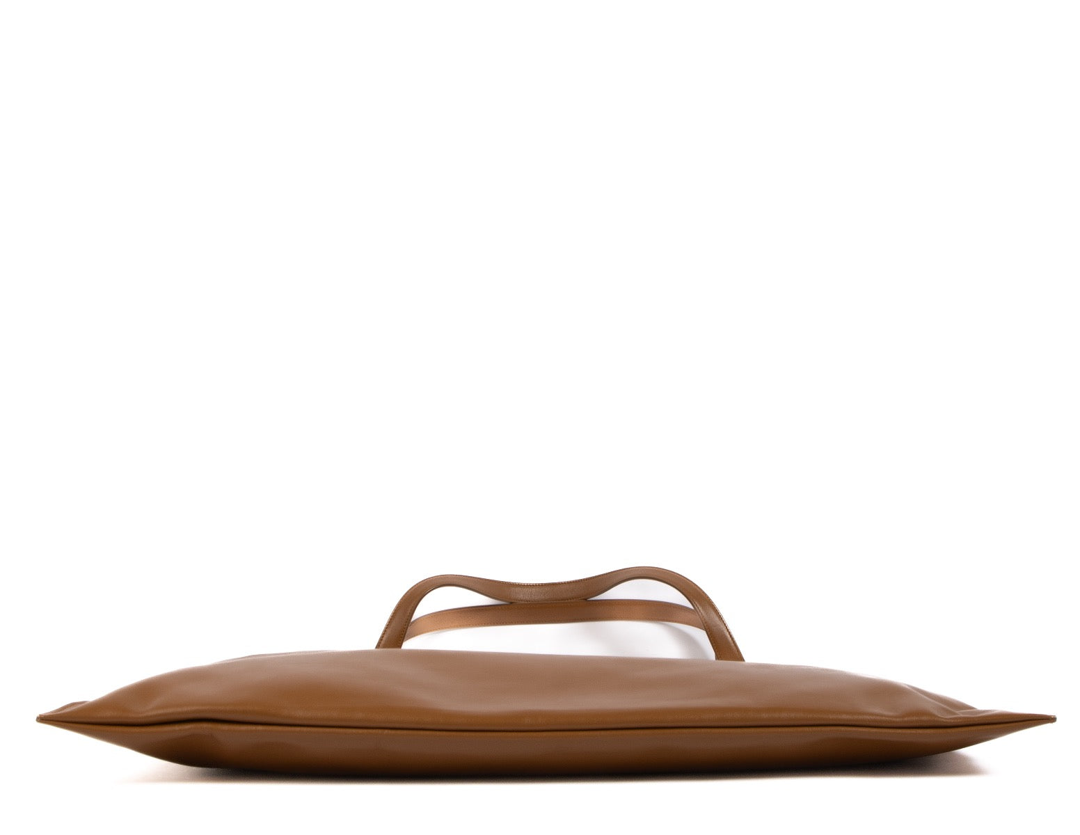 Shop 100% authentic second-hand Jil Sander Camel Leather Zip Large Tote Bag on Labellov.com