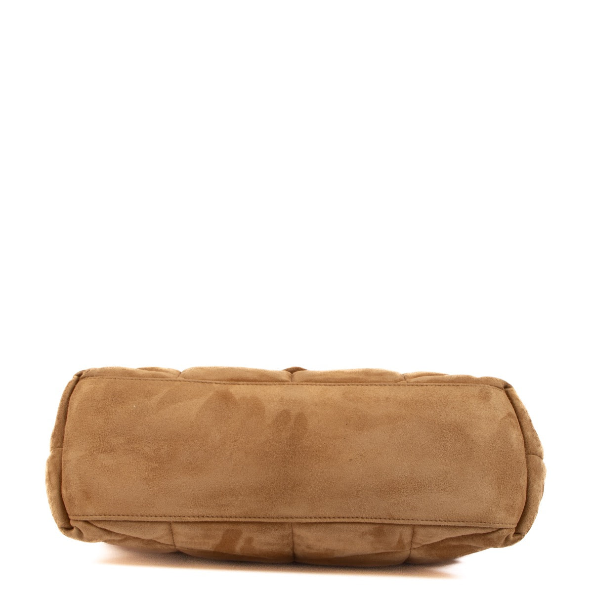 shop 100% authentic second hand Saint Laurent Camel Suede Medium Puffer Bag on Labellov.com