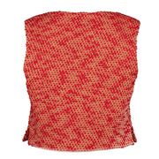 Koop en verkoop uw authentieke designer Chanel Bouclé Red Top - size FR36