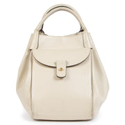 Authentieke tweedehands Delvaux Top Handle Beige aan de juiste prijst veilig online winkelen LabelLOV webshop luxe merken winkelen Antwerpen België