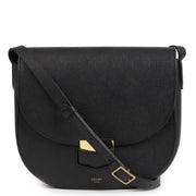 Authentieke tweedehands vintage Céline Trotteur Blue Medium Crossbody Bag koop online webshop LabelLOV