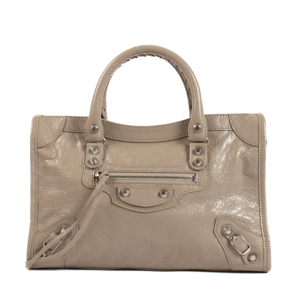 Balenciaga Stone Beige Arena Le City Small Bag