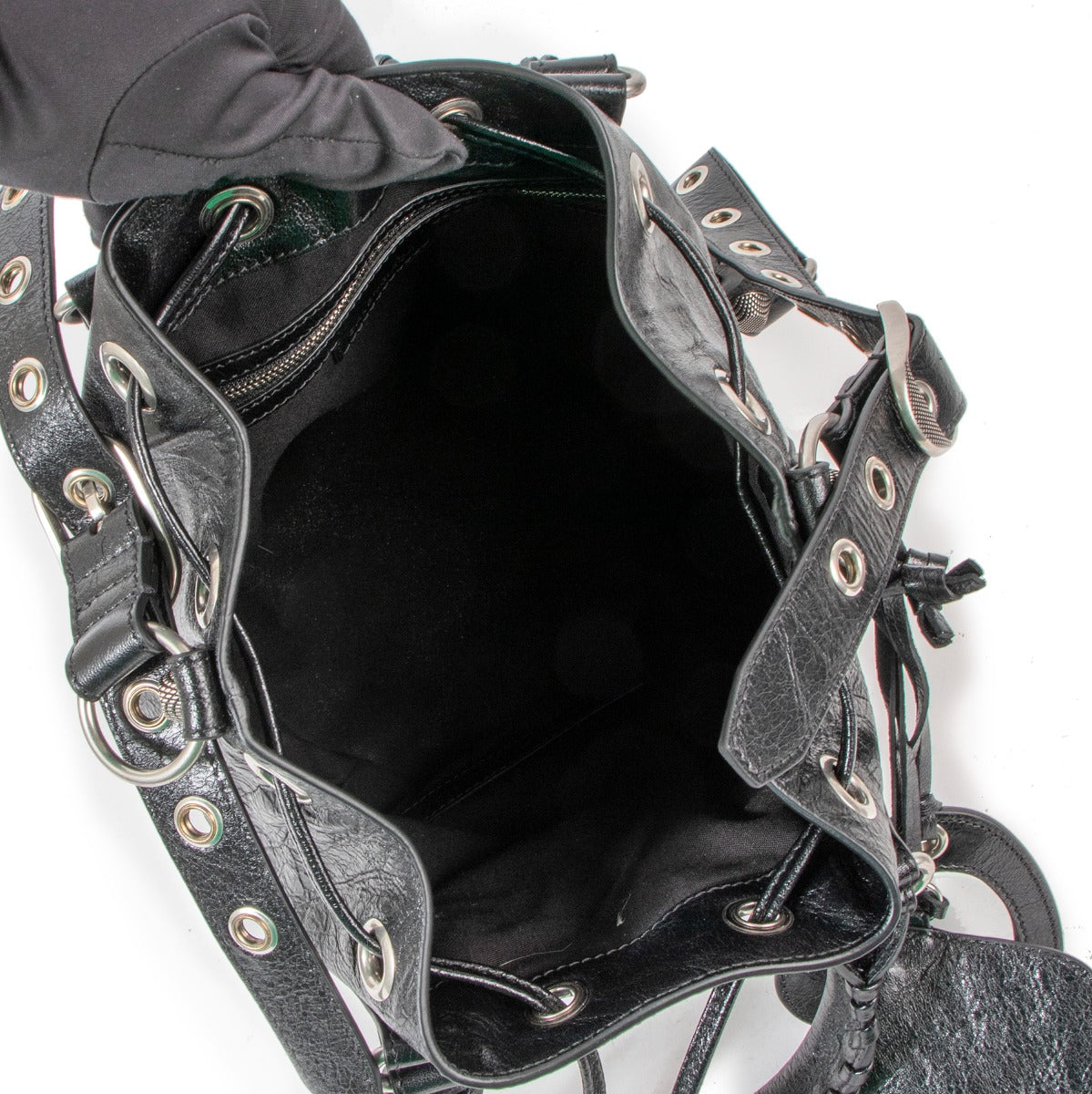 Balenciaga Le Cagole XS Zwarte Buideltas
