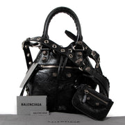 Balenciaga Le Cagole XS Black Bucket Bag