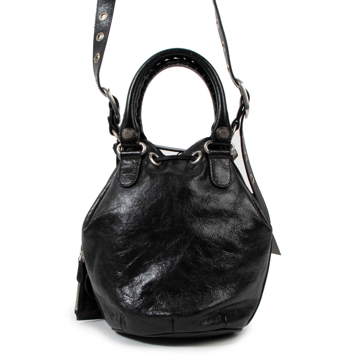 Balenciaga Le Cagole XS Zwarte Buideltas