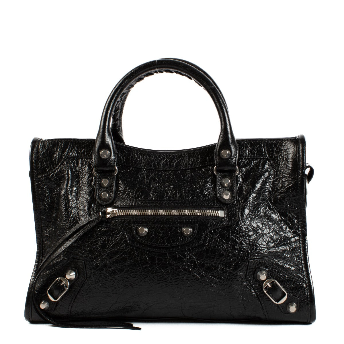 Balenciaga Black Arena Le City Small Bag