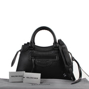Shop safe online at Labellov in Antwerp this 100% authentic second hand Balenciaga Black Neo Classic Small Bag