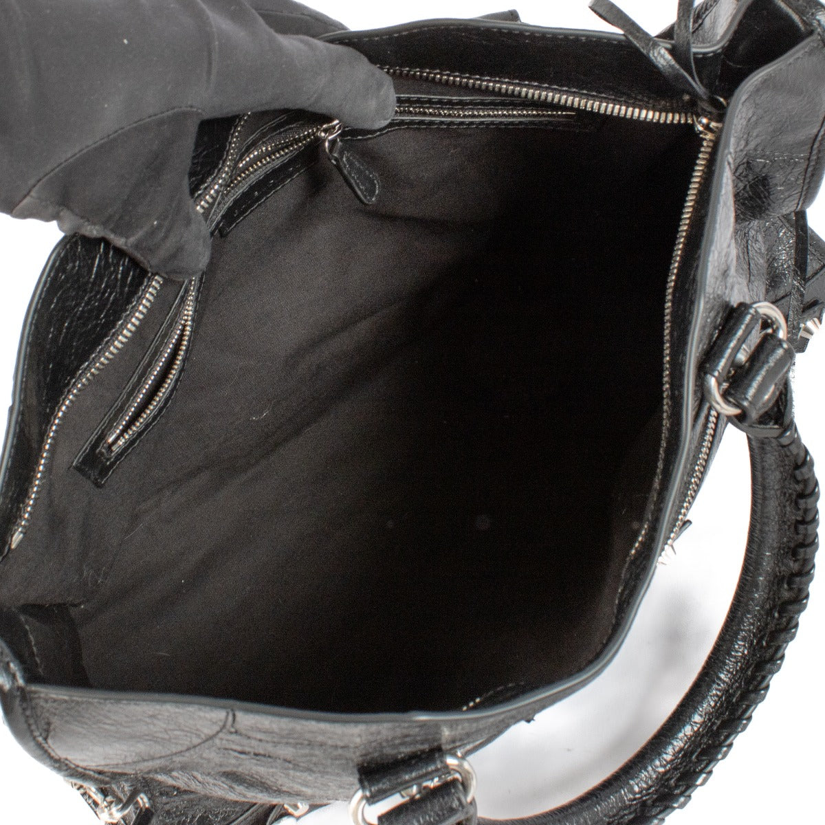 Balenciaga Zwarte Arena Le City Medium Tas