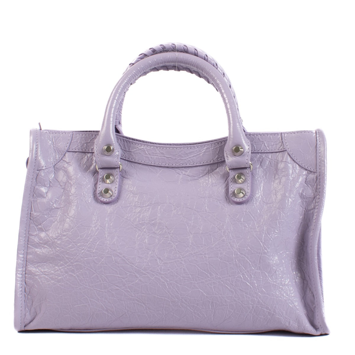 Balenciaga Arena Le City Small Tas Lichtpaars