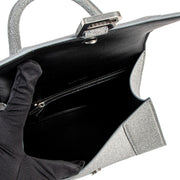 Balenciaga Hourglass XS Silver Glitter Bag